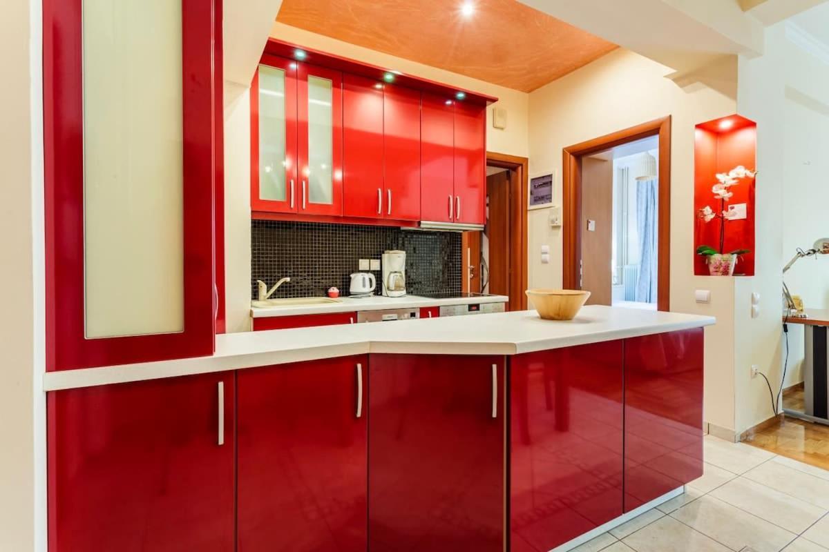 Athens Strawberry Hideaway - City Chic Retreat Exteriör bild